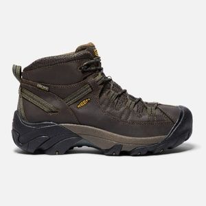 Men's Voyageur Mid hiking boot- dark olive/black